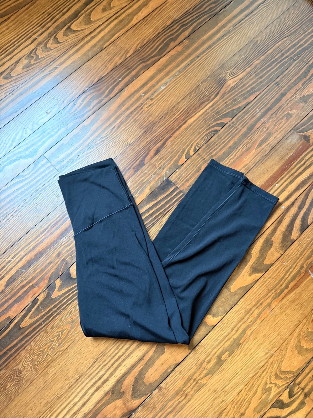 aerie Offline 7/8 Black Leggings